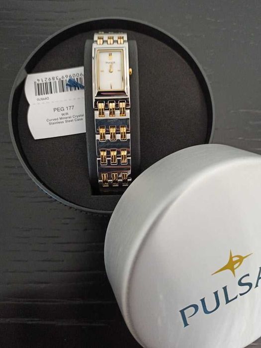 Relógio de Pulso (Pulsar PEG 177, Novo e Original)