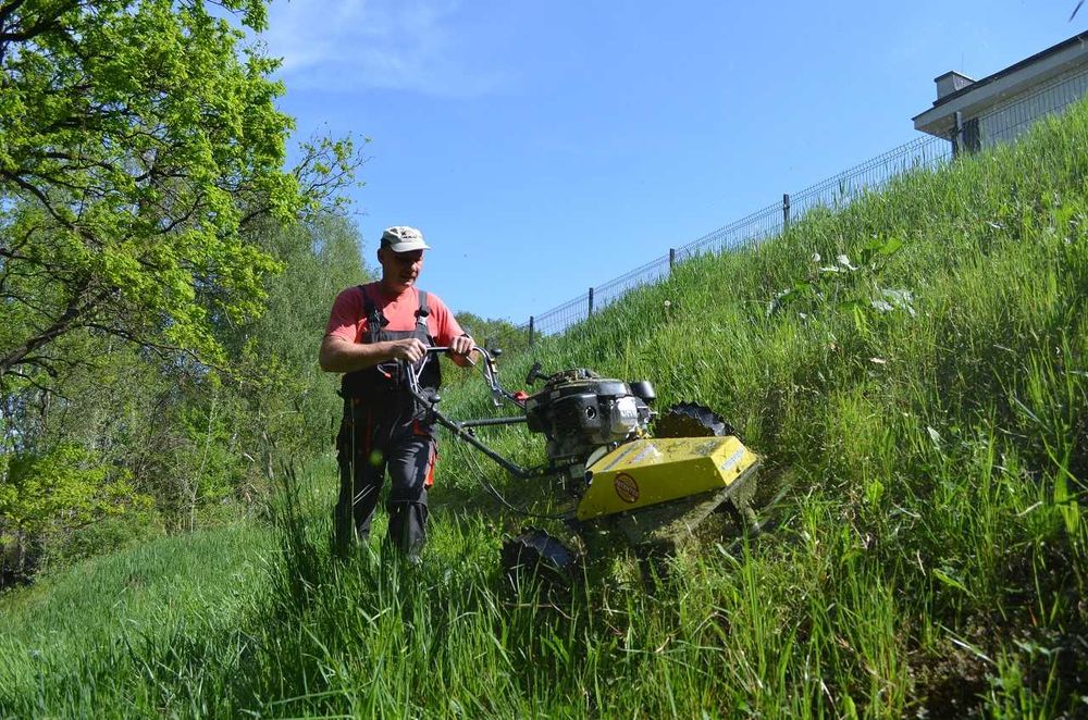 Kosiara na Zbocza do 50 stopni Ecotech ML60 Swing Wymienne Głowice