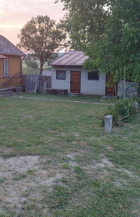 Drewniany Dom na Wsi  plus druga działka.