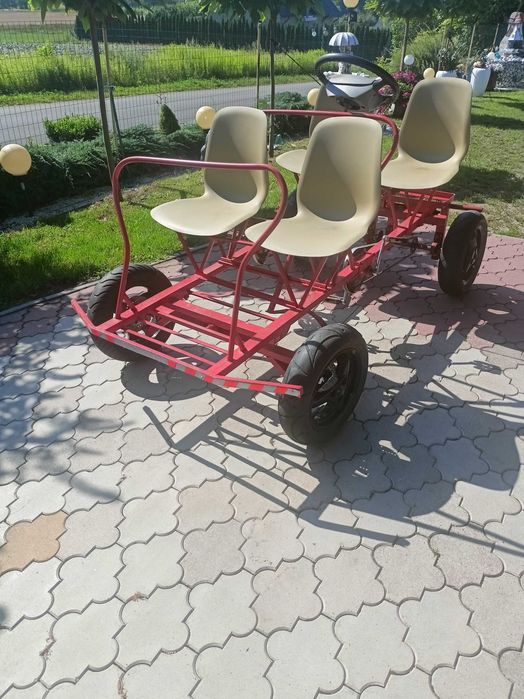 Rower 4 kolowy 4 osobowy rekreacyjny promocja