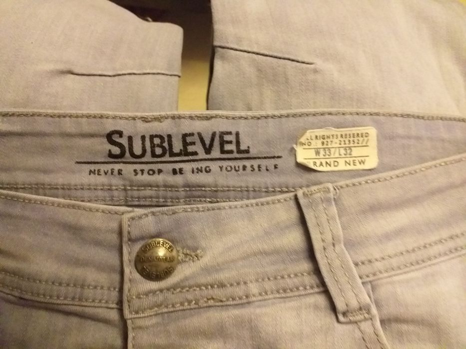 Spodnie jeans męskie