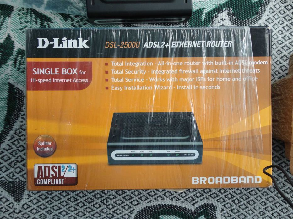 DSL-2500U ADSL2+ Ethernet Router.D-Link. роутер
