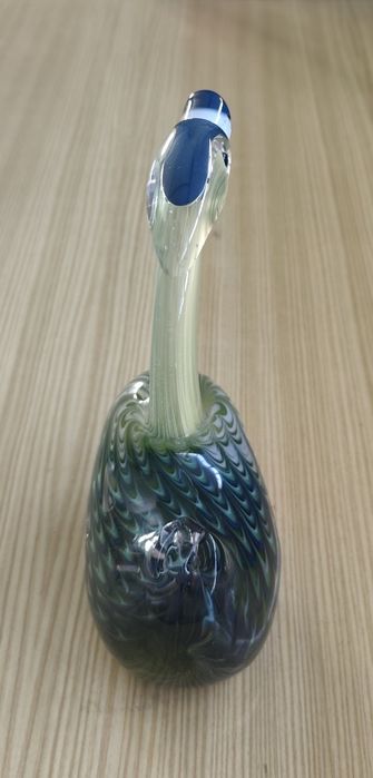 Pato em Vidro Decorativo