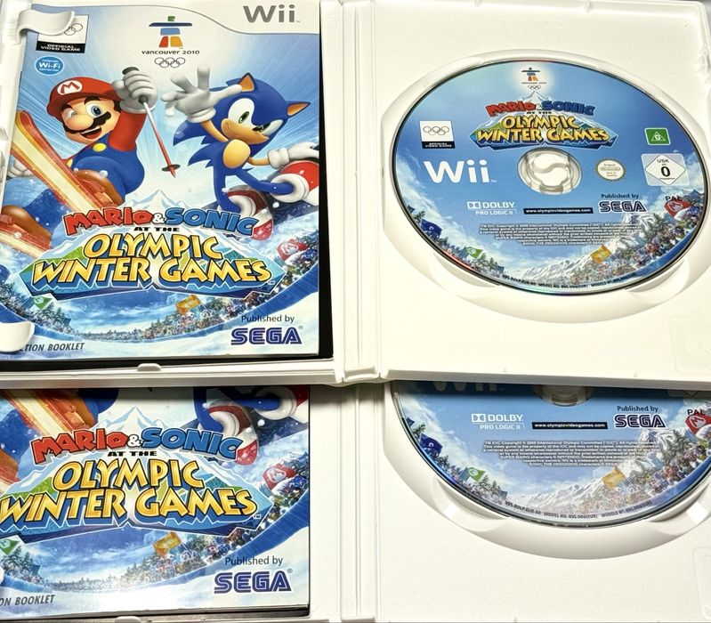 Mario And Sonic Winter Olympic Games Nintendo Wii