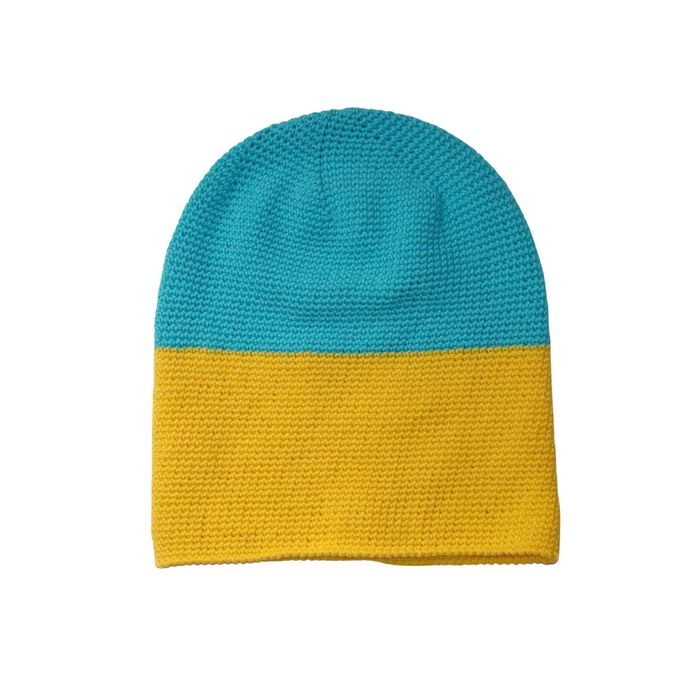Czapka beanie merino ręcznie robiona