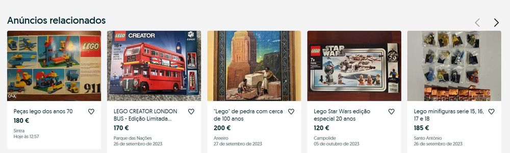 Lego +16 anos: avião/navio