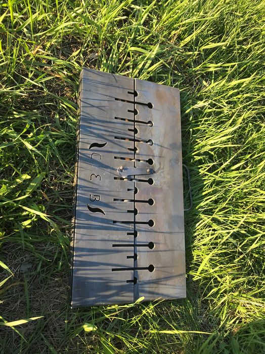 Мангал-чемодан, розкладний мангал