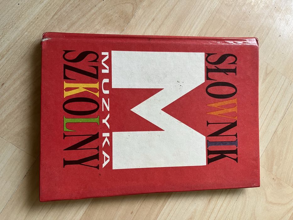 Słownik muzyka szkolny Irena Poniatowska WSiP 1991