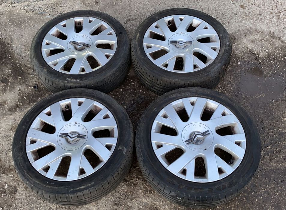 Jantes Citroen R17 Com Pneus 205/50 Furação 4X108