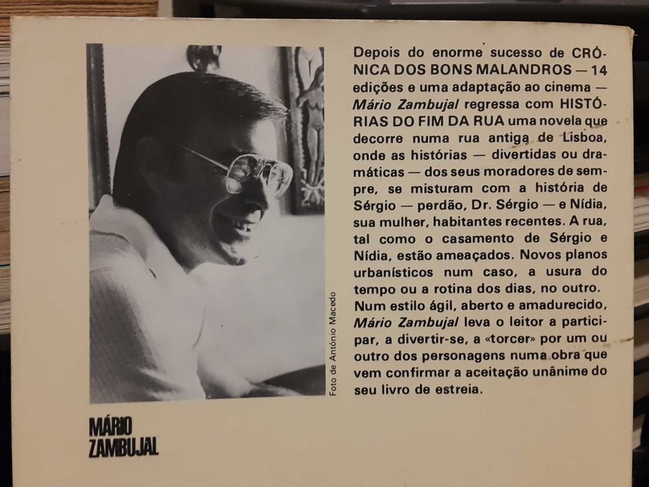 Mário Zambujal - Histórias do Fim da Rua