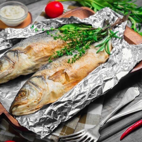FOLIA ALUMINIOWA spożywcza GRUBA gastronomiczna MOCNA ROLKA 10m
