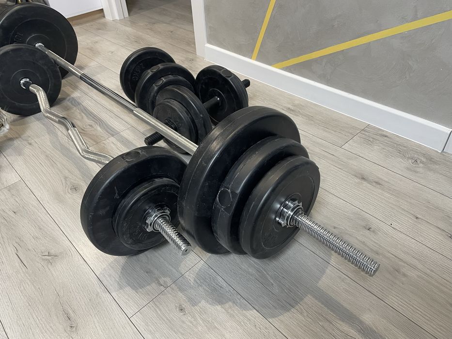 Гантелі штанга вага 62.5 кг