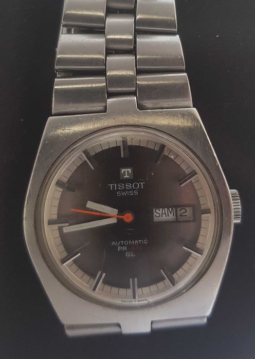 Tissot automático PR 516 GL caixa pulseira aço
