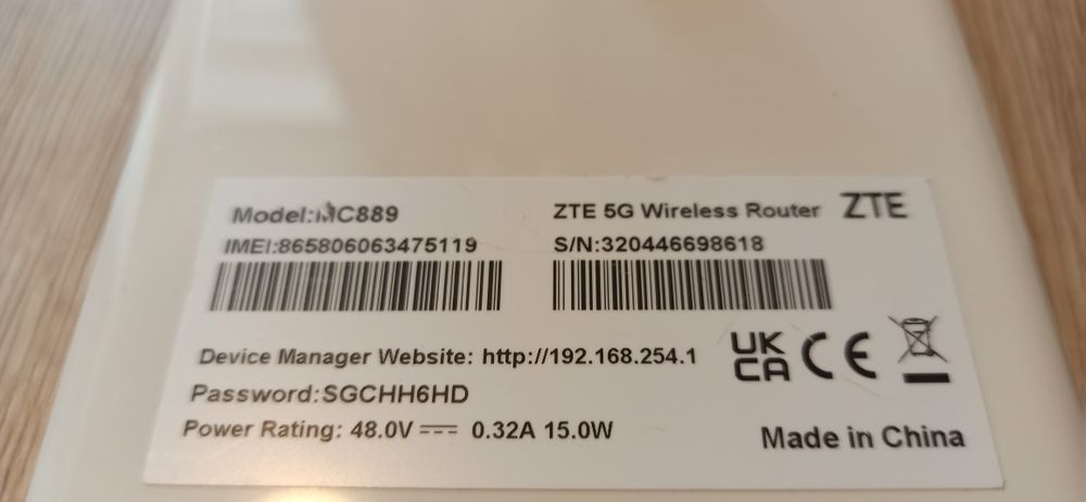 Router ZTE MC 889