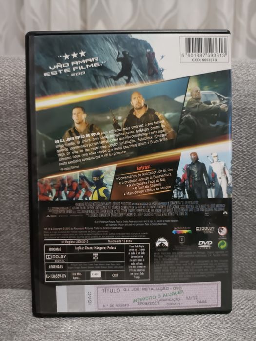 Caixa G.I. Joe - 2 filmes