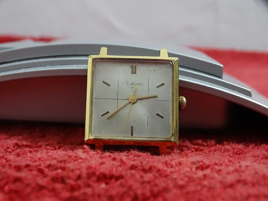 Rzadki, Sprawny Zegarek Vintage Raketa "Kostka" 2209 - Gratka dla Kolekcjonera! AU 20K