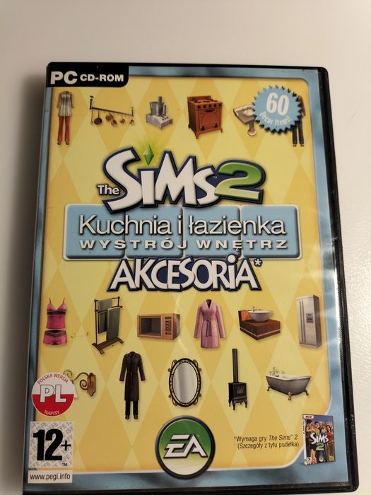 The sims 2 kuchnia i łazienka