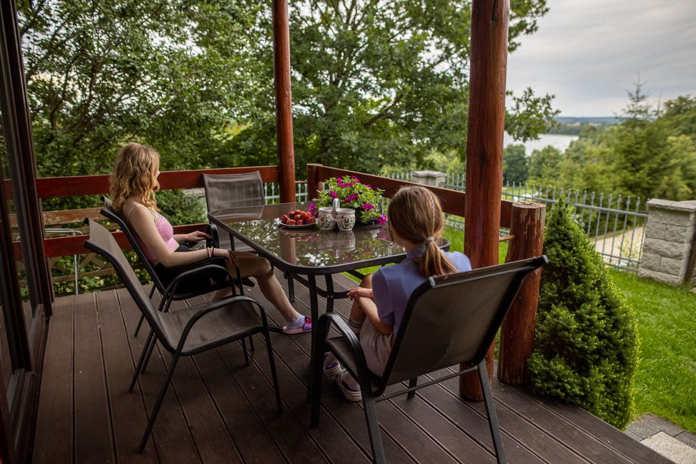 Domek w Chmielnie nad samym jeziorem