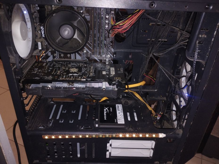 Ryzen 5 3400g ,ssd 120,1tb,16 gb ddr4