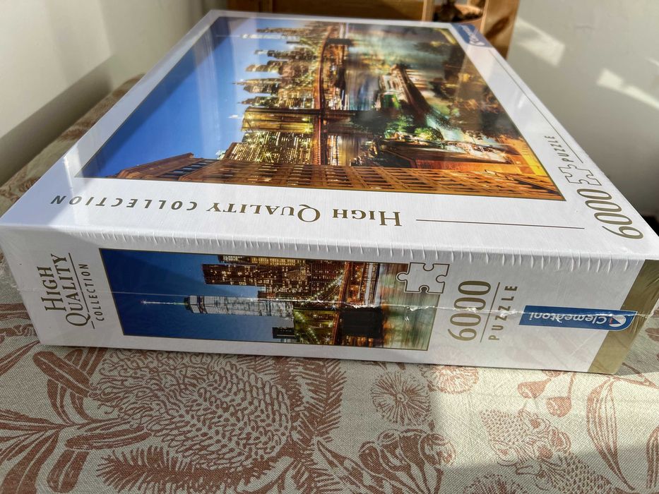Puzzle Clementoni 6000 peças – Novo e Selado (High Quality Collection)