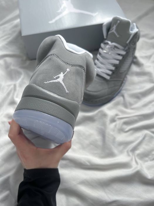 40-45 р кросівки Nike Air Jordan 5 Retro 'Wolf Grey'