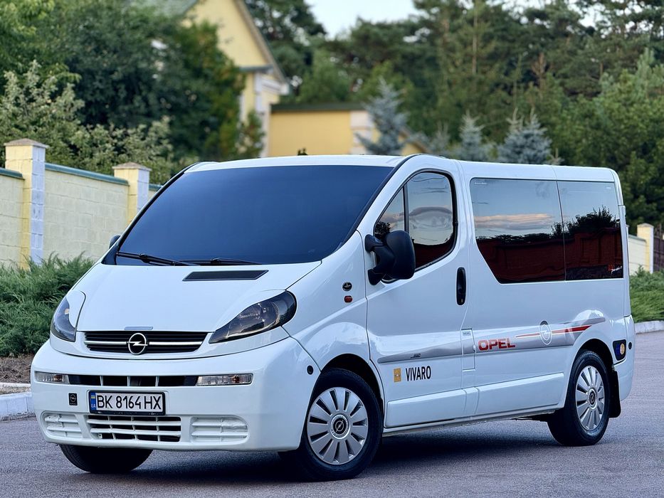 Opel Vivaro 1.9 ПАСАЖИР 9 Місць! Ідеальний Стан Гаражне зберігання 1 ВЛАСНИК!
