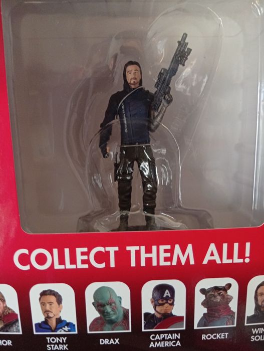 Figura Marvel winter soldier eaglemoss hero collector