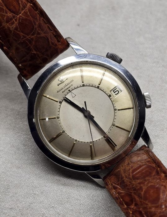 Zegarek JAEGER LeCoultre Memovox  Jumbo 37mm stan  bdb .