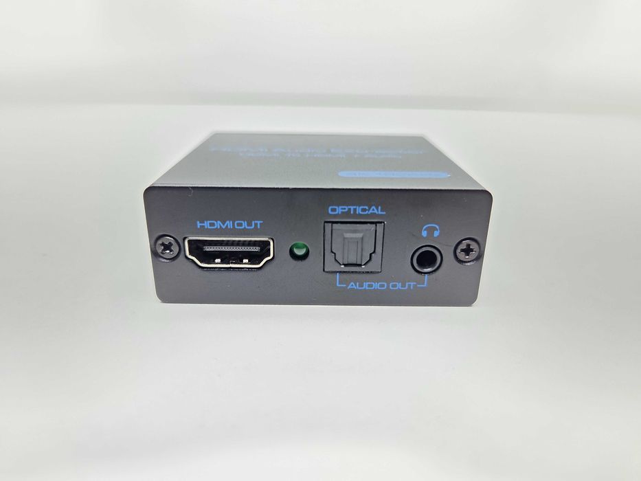 Ekstraktor Dźwięku, Konwerter 4K HDMI, 3,5mm AUX, Rozdzielacz Audio