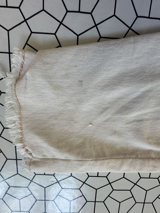 Spodnie rurki pudrowy róż, rozmiar 42 — stan dobry