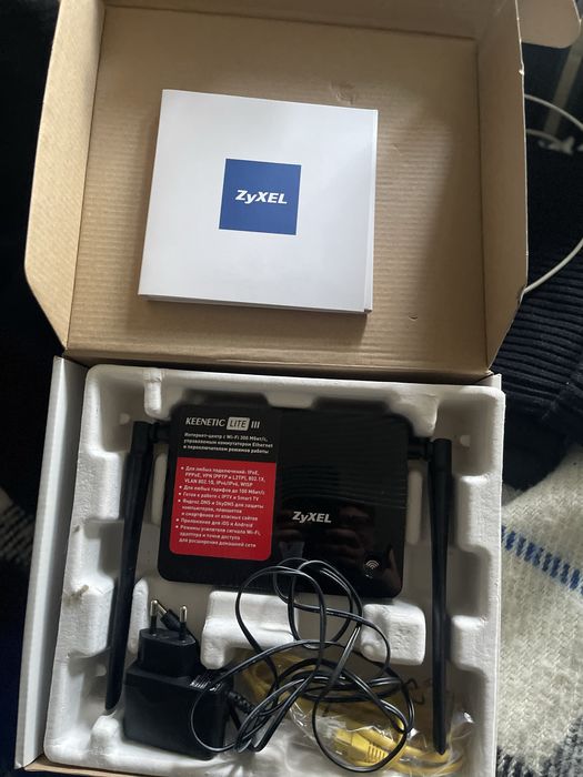 Wi-fi роутер zyxel keenetic lite 3