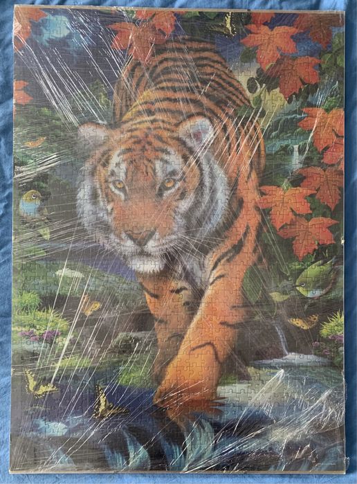 For Sale: Framed Tiger Puzzle