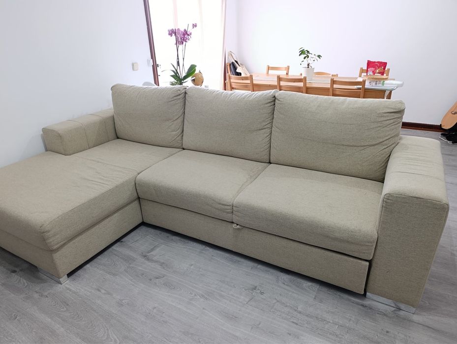 Sofá Chaise Longue 3 lugares