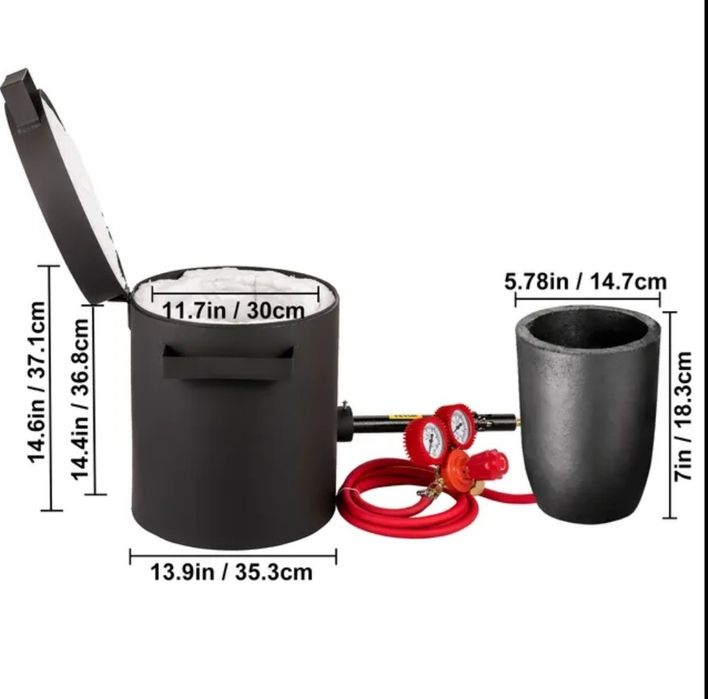 Forno fundição 10kg