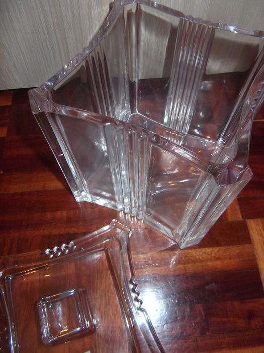 Caixa quadrada colecção/Collection square box-Royal Cristal Atlantis