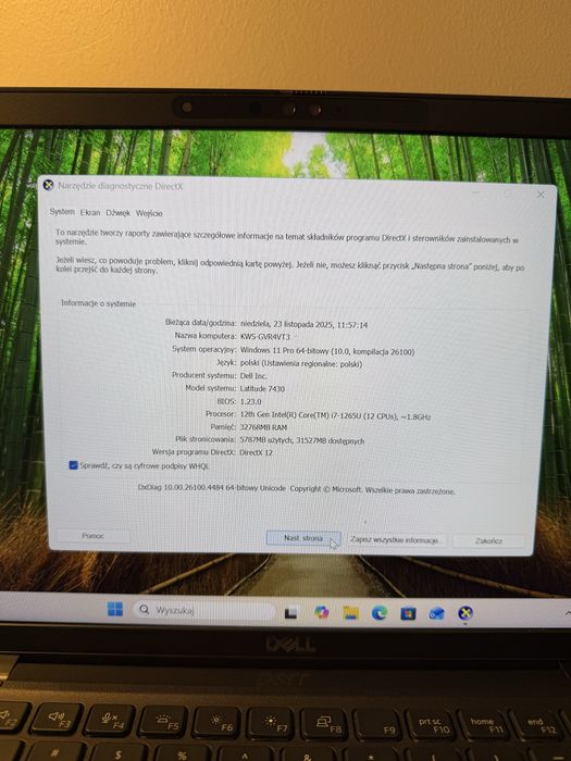 Dell latitude 7430 i7 1265U 32 GB RAM Dysk 1TB SSD 14”