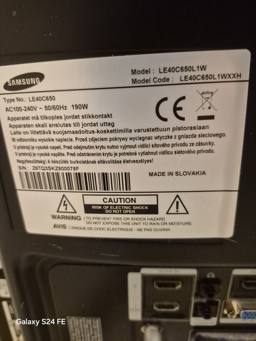 Telewizor  Samsung
