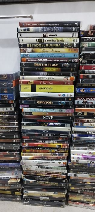 Grande lote de dvds