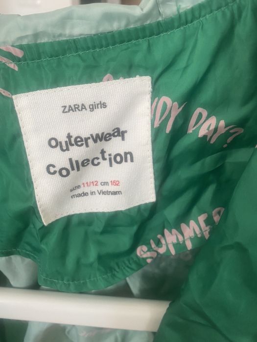 Zara kurtka przeciwdeszczowa dziecięca