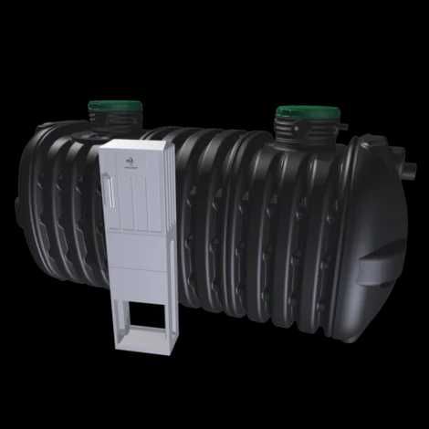 Biologiczna oczyszczalnia ścieków OPTIMAX 6 VIRO z przepompownią