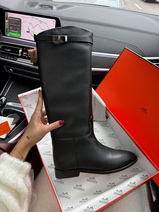 Чоботи Hermes Jumping Boot Black