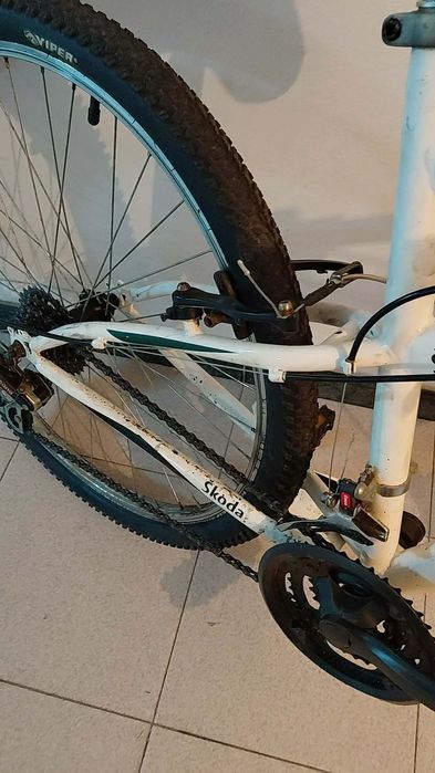 Bicicleta usada da skoda, pronta para usar!!
