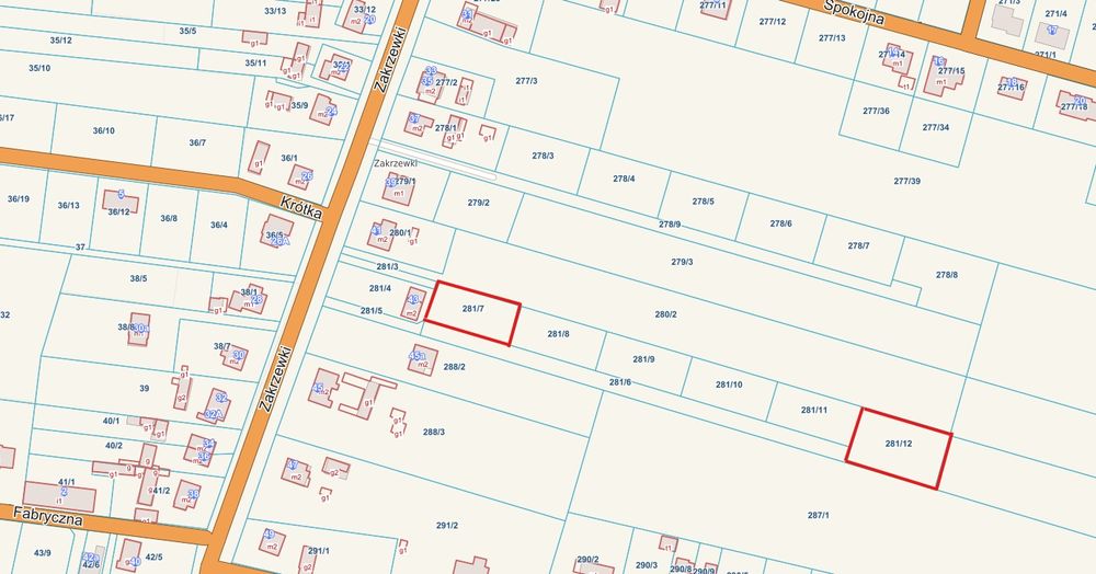 Sprzedam 2 działki budowlane – Ociąż, gmina Nowe Skalmierzyce