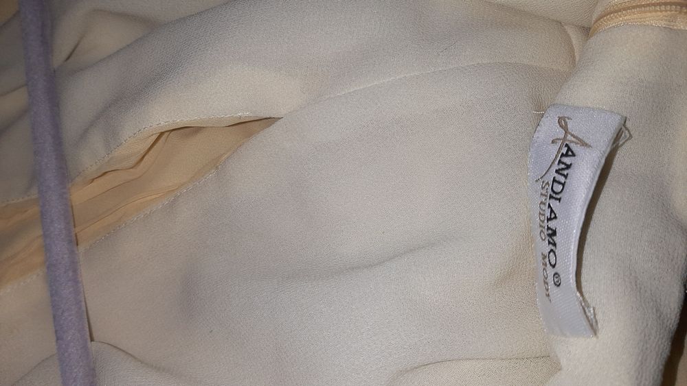 Żółta suknia 42 Andiamo Studio Mody