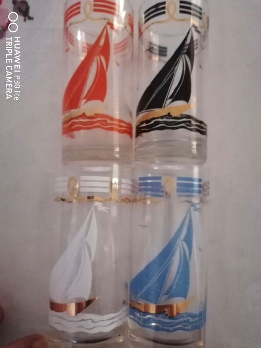 Copos Vintage (conjunto 4)