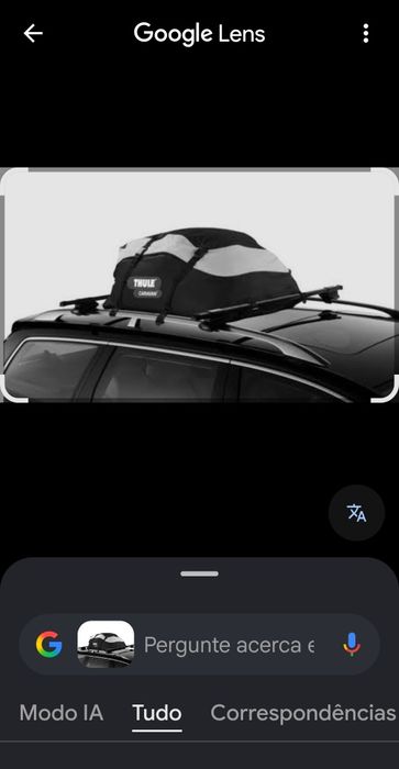 Saco Thule para viagem