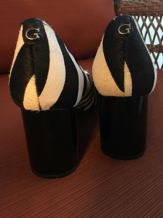 Buty skórzane NOWE pantofle damskie GUESS