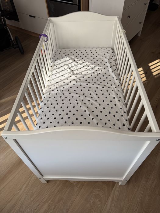 Łóżeczko dzieciece duzy zestaw !!