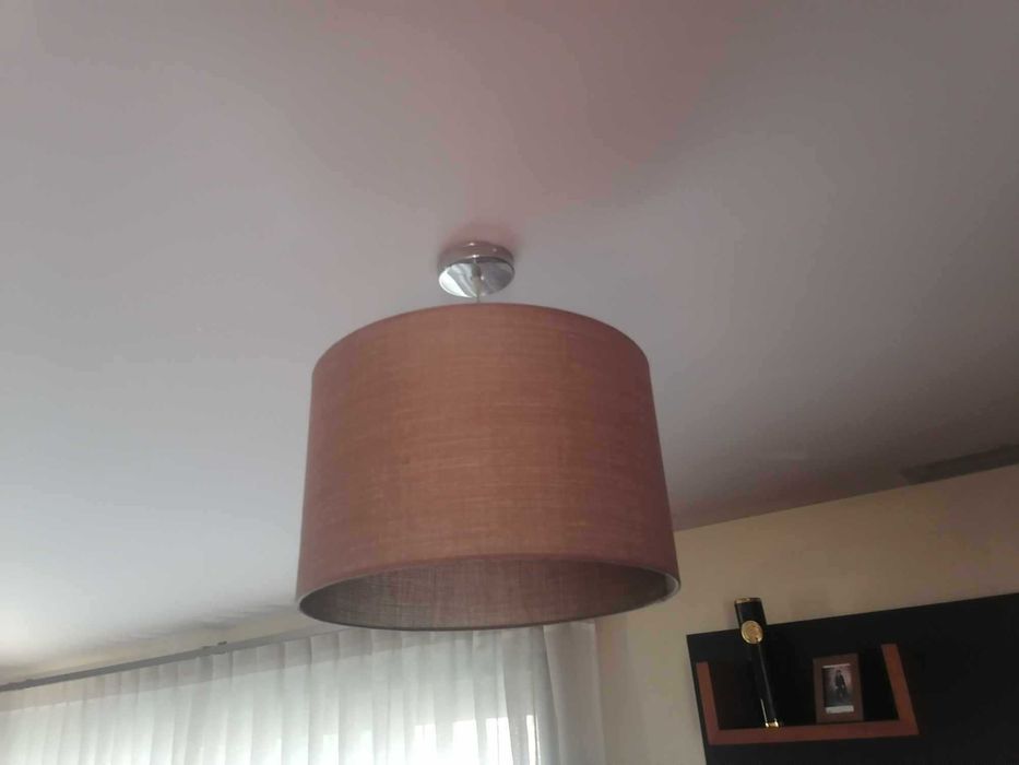 Conjunto de Candeeiros suspensos em tecido