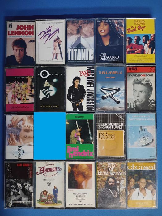 cassetes audio gravadas originais (anúncio nº1)